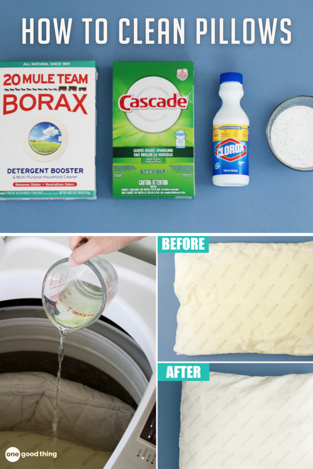 How To Wash Yellow Pillows (StepByStep)