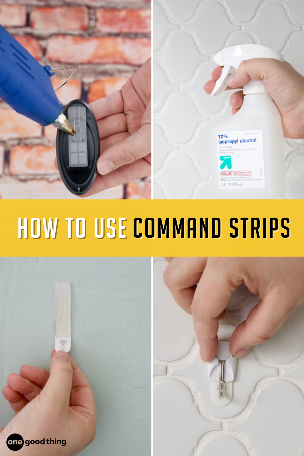 Command Strips Not Sticking? How To Use Them Correctly