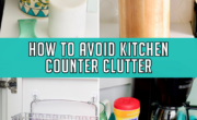 Organizing essentials for a clutter-free kitchen counter.