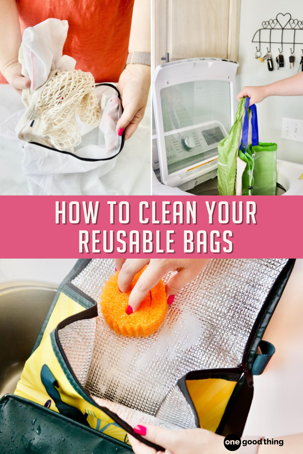 How To Clean Reusable Grocery Bags Of Any Kind