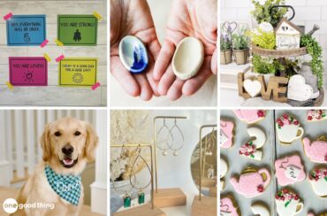 A collage of products from women-owned businesses.